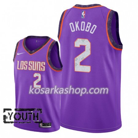 Dres Phoenix Suns Elie Okobo 2 Nike 2018-19 City Edition Ljubičasta Swingman - Dječji